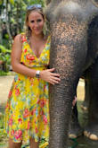 Wore this on our honeymoon in Bali and it was the perfect dress- it was pretty and keep me cool in super hot temps. Fits perfect! - Kayla D.