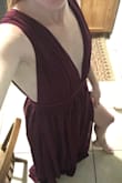 Love this dress. We are wearing it for a bridal party. I usually wear mediums but decided I better get the small. With high heels no hem needed And it can be washed in the machine. The small is perfect! - Ashley C.