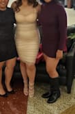 I do not wear dresses often but needed one for a New Years party. This dress was the perfect price and was extremely comfortable. I was worried about it being too small since I have more curves than the last time I had on a dress but this dress was stretchy and hugged in all the right places. I got several compliments on this dress throughout the evening! The color was pretty as well. I would definitely recommend this dress to anyone that wants to look nice and be comfortable at the same time. - Gina T.