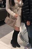 Make sure you get a size or two down. I usually wear a 6 and the 5.5 was the smallest size they had. They're still a bit large, but SUPER comfortable! Wish they came in other colors! - Shana G.
