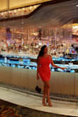 I love this dress because the fabric is thick enough and good quality that you don't see through. It smooths over any small lumps, bumps or panty lines. I wore it on my engagement trip to Lake Tahoe/ Reno and it fit like a dream! - Erika T.