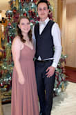 I wore this dress to a wedding and it was absolutely stunning. It fit perfectly except that it was too long. I hemmed it so it wouldn't get stepped on when I was dancing. I also sewed the top a little bit because it was a little to revealing for my taste. It was really comfortable and I would definitely recommend getting it. The color matched the picture exactly (it looks different in my picture because of the filter I used). - Katie M.