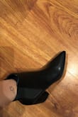I was so excited to get these shoes, I think they're the perfect 'dress" shoe. I ordered my usual size, 8.5, since the reviews said true to size. However, I found my toes cramped towards the point in the front and the shoes were uncomfortable after a minute of trying them on. :( - Alexis N.