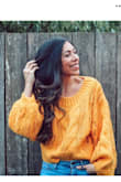 So many compliments on this sweater! Soft and sexy, love it! : ) - Jenean