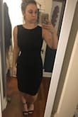 Wore this dress for a company xmas party. It was just the perfect combination of classy and sexy. I am short so it fell around my knees. The material, like all lulus dresses, is high quality and very comfortable. - Krista M.