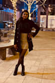 Paired it with my plaid skirt and black top. Looks classy and awesome. - Manjula C.