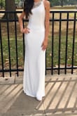 Completely love this dress. Only thing was that it was a bit of see through but loved the way it fit. - Maria S.