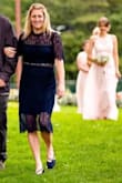 I wore this to my daughters wedding. I needed no alterations! It was perfect in every way! - Julie H.