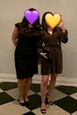 This dress was great for a winter wedding! At first i thought it might have been too big for me, but when tried on it fit perfectly and looked great. I got a lot of compliments. - Samantha F.
