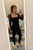 This top fit me perfectly. It'll look great with jeans or a skirt. - Heather