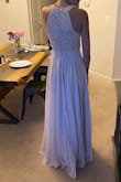 It fits perfect! Great color for a bridesmaid dress and it was a great price - Kelly H.