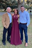 I ordered this dress as a bridesmaid's dress for a last-minute wedding. It shipped in perfect timing and looked gorgeous on! I got so many compliments, trying to find the next place I can wear it again :). It runs a little long, but I just wore tall heels. - Courtney H.