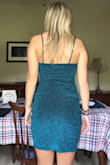 I'm absolutely in love with this dress! I'm wearing it to my High School winter formal and can't wait to show off this vibrant blue! The dress is so comfortable and stretchy, but looks very well fitted on your body. Love it!! - Caroline C.