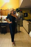 I wore this NYE and received so many compliments! I even bought the same shoes ! The entire outfit was stunning! The top does run a little big but not bad at all. Very thin material. - Sabrina C.