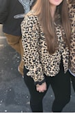 Love it so much! Makes outfits fun. A little boxy. But fits nice. - Marissa M.