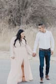 I got this dress to take my engagement photos and it was absolutely gorgeous! Received many compliments while on the shoot. VERY comfortable. If you are unsure to get it or not.. this is your sign... GET IT! - Cindy R.