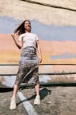 Love how I can dress up or dress down this midi skirt! A staple in my closet this season!! - Whitney M.