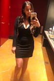 This dress fit me as expected. I personally could have gone down to a size XS as my waist is the smallest area but overall it complimented my curves very well. I wore this on a trip to Vegas and received many compliments! I would definitely recommend this dress to have in your closet for your LBD needs. - Ashley R.