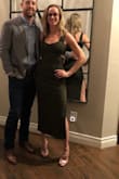 Sexy but not too revealing.  I wore this for New Year's Eve but could wear at a wedding or other event and feel great. - Alison G.