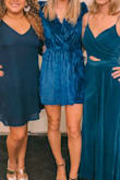 Absolutely loved this dress. Was worried about the slit in the front and it ended up being too revealing for me but nothing a safety pin couldn't fix! Soft fabric and received so many compliments at a wedding I wore it at. - Maggie R.
