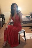 My goodness best bang for your buck. The quality is literally like a prom style dress worth $400 dollars. I bought for a gala and my goodness it's perfect. The breast area is still a little large with a stick in bra so I took the straps up myself. But I would recommend highly. I'm wearing high heels and it fits perfectly for a shorter girl. - Ashton A.