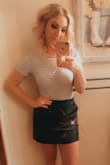 I ordered a medium and a large in two different skirts. The one skirt was a perfect fit in large but this one was huge. But, the medium is a little tight. It still works and looks beautiful just an odd sizing. - Sara K.