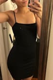 I needed a little black dress for my closet and this dress is perfect! High quality and fits like a glove I love it. It's a little on the shorter side but I'm short so it's okay for me! - Claudia Z.