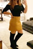 Great go-to, simple top that can be dressed up or down. Very stretchy. - JENNIFER F.