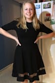 The fabric is so stretchy and soft and fits me perfectly and makes me feel like I have plenty of room to breathe, move around, and be comfortable! - Teressa W.