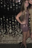 The dress runs a little big, but that's mostly because I'm very petite. But, I did get a lot of compliments on this dress! - Lexi P.
