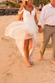Dress was perfect for casual second wedding !! It flows so nicely and is soo comfortable !!! Looks great in pics - I had indoor then beach pictures in it and totally love it! Will definitely be able to wear it again  too (if I have the occasion). - Lisa K.