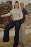 This sweater does not run small but it does run short. Pair it with a pair of super high rise jeans and you have the perfect outfit! - Kari P.