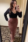 Super soft and comfy and so glad I grabbed it. Wore it to a wedding and then again a few days later for New Years! - Liat V.