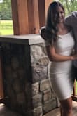 Pretty dress for party or bridal events runs a little too small and tight but it is a good material - Alicia