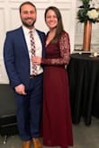 I wore this dress for a black tie optional NYE wedding and I got so many compliments! It fit perfectly and I just got a sticky bra and that worked perfectly underneath the dress. - Lauren F.