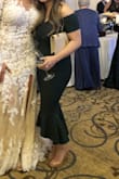 This dress is so flattering! I typically order medium in Lulus and wear mediums in other clothing and I ordered medium. It is form fitting and has a beautiful silhouette. - Juah M.