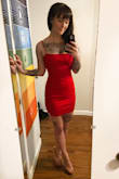 I waiting for this dress to come back into stock and was so happy i could scoop it up! Fits perfectly in a size small and the color is vibrant. Would def recommend!! - Brittney A.