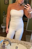 Super comfy!!! The fabric is nice and stretchy and had a classy look! - Mandy H.