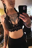 This is the most comfortable and adorable bralette i own! The small fit perfectly and i ordered more in other colors! - Brittney A.