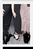I'm normally a 6 - 6-1/2 but my feet are a little wider so I went with the 7 and I'm glad I did! These were perfect for a black tie wedding, but could also be worn at more casual events. Perfect black heels! - Marlo C.