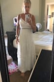 I ordered a plethora of dresses and tried this one on first and knew it was perfect for a beach wedding! It was so slimming and fit perfectly!!!  I'm super excited to elope and look beautiful in a dress that didn't cost a ton!!!! I can totally wear it again! - Jenni B.