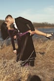 I shopped for a long time to find the right dress for winter engagement photos and this was perfect! It has a true cross-tie waist so you can adjust it to fit you snugly. You can go with or without a bra, photographs nicely! Love it! - Sophia C.