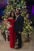 I wore this to my work Christmas party. It was snug on the chest and shoulders but that prevented the sleeves from falling. The length was perfect with heels. Fabric was stretchy so the snugness of it wasn't an issue. Would highly recommend it! - Jordann T.