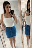 This skirt is everything! I'll take one in every color please! It's not too short and not too long, fits snug but not tight and feels comfy. - Jessica G.