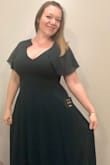 Im so happy with how this dress came, already knowing I'd need to get it hemmed, the rest of the for was perfect. And to spin in it with the gauzey fabric is so fun! It moves beautifully. - Heather H.