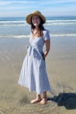 I love this dress! This dress's construction is of a high quality - good stitching and lining. The fit is nearly perfect - just a tad loose in the bust area. It is super comfortable as well. I get a lot of complements on this dress. Definitely a great purchase! - Rachel T.