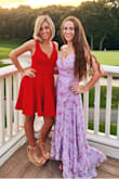 This is a beautiful dress and made of quality material. I got so many compliments when I wore this to my cousins wedding! The only issue was that it ran very long and I didn't have time to make any alterations. I wore it anyway with a pair of heels and got by - Lori F.