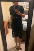 I absolutely love this dress. This was my first Lulus purchase ever (and certainly will not be my last!) I finally gave in to the Instagram ads and I'm so glad I did. I purchased this dress to wear for my company's holiday party this year, but look forward to wearing it for weddings and other formal events. It's classy, a little bit sexy with the midsection gap and lace, and super flattering. I was a bit nervous to try this having had it be my first dress from Lulus without being able to try it on first, but it fits like a glove. The reviews and pictures that others posted were incredibly helpful to determine how this might fit my body type, so I'm more than happy to share my experience and hopefully help others determine the right fit for them! - Emily H.