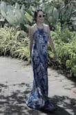 I wore the dress for a holiday. It was beautiful and fitting, with it's silk-like material. All my friends complimented on it. I only had to trim the hem a bit, but it fits like a glove! - Ching K.