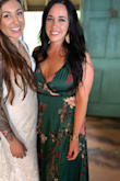 I wore it to a wedding and I received so many compliments! I'm 5'6 and I wore 4" heels and it was still pretty long, but it's so beautiful!! - Shannon K.
